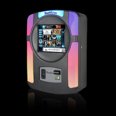 OVATION II - New styling from TOUCHTUNES MUSIC CORPORATION; players can create MY TOUCHTUNES accounts and also select music directly from their cell phones! apple vending company, bensalem, pa, philadelphia, nj, south jersey, eastern pennsylvania, delaware, penn vending, amusements, coin operated, arcade games, used arcade games, arcade game parts, arcade game repairs, video games, pinball, pinball parts, pinball repairs, pinball machines, pinball machine repairs, pinball machine parts, used pinball machines, pool tables, used pool tables, pool table parts, pool balls, pool chalk, megatouch, megatouch parts, megatouch repairs, used megatouch, touchscreen games, digital jukebox, jukeboxes, jukebox, jukebox parts, jukebox repairs, used jukeboxes, shuffle alley, shuffle alley wax, shuffle alley pucks, used shuffle alleys, chexx hockey, foosball, skeeball, electronic darts, beer ball